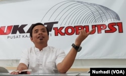 Zaenur Rohman, peneliti dari Pukat FH UGM. (Foto:VOA/Nurhadi)