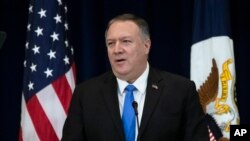 Menteri Luar Negeri Amerika Mike Pompeo 