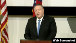 美国国务卿蓬佩奥2020年12月9日在佐治亚理工学院发表 演讲