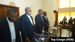 Boko na ba episkopo ya Cenco (Conférence épiscopale nationale du Congo) na Kinshasa, 11 janvier 2017. (Top Congo/VOA)