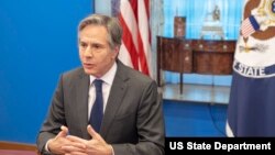 토니 블링컨 미국 국무장관이 3일 로이터가 주최한 'NEXT 글로벌 화상 컨퍼런스'에 참석했다.