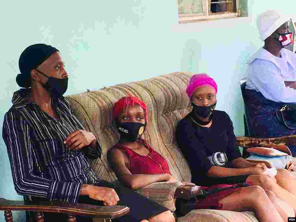 Relatives paying their last respects to the late Bekezela Maduma Fuzwayo. (Photo: Albert Ncube)