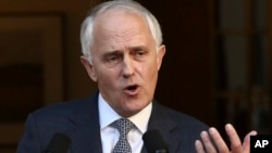 澳大利亚总理特恩布尔。