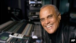 Hari Belafonte u muzičkom studiju u Njujorku (Foto: AP/Leslie Hassler, File)