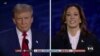 Trump, Harris exchange barbs on debate stage