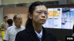 李净瑜抵达桃园机场举行记者会（11月29日，张佩芝摄）