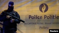 Belgijska policija poslije pucnjave u Briselu. (Foto: Reuters/Johanna Geron)