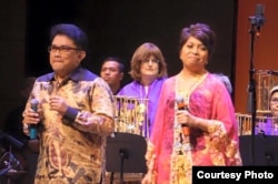 Personil Elfa's Singers, Agus Wisman dan Lita Zein (Dok: Wirawan Pandji Ismudjatmiko)