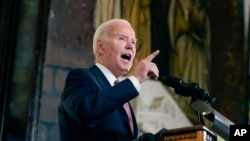 Predsjednik SAD Džo Bajden govori u crkvi u Južnoj Karolini (Foto: AP/Stephanie Scarbrough)