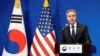 布林肯访问首尔，表示对韩国民主体制深具信心