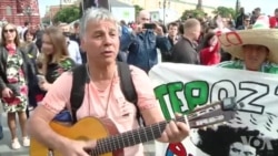 各国球迷云集狂欢 世界杯改变莫斯科