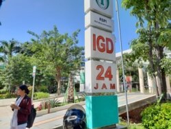 Rumah sakit penyakit infeksi Sulianti Saroso di Jakarta Utara. (Foto: VOA/Fathiyah)