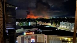 Napad dronovima na Rusiju, ruski napad na Kijev