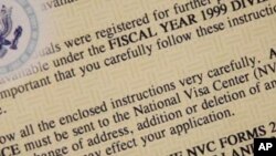 多元(绿卡)签证抽签申请表