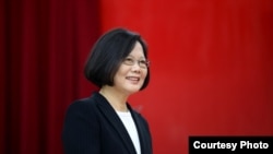 台湾总统蔡英文（台湾总统府图片）