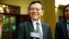 Kem Sokha talks to VOA reporters before he leaves for the court for his trial over the charge of “Conspiring With Foreign State” on 16th January, 2020.(Malis Tum/VOA)
