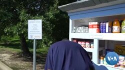 英语视频:免费食物领取柜:食物和希望的源泉 英语视频:免费食物领取柜:食物和希望的源泉