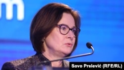 Ambasadorka SAD u Crnoj Gori Džudi Rajzing Rajnke (Foto: RFE/RL/Savo Prelević)