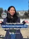 Trump Ingin Batasi Hak Kewarganegaraan Amerika Serikat, Digugat Lebih Dari 20 Negara Bagian