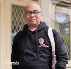 Pembawa acara Kang Maman. (Foto: Kang Maman/Arsip Pribadi)