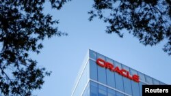 美国甲骨文公司(Oracle)在首都华盛顿郊外的一座办公楼（路透社2019年10月18日）