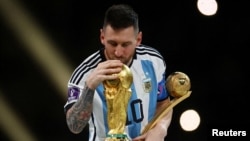 FILE PHOTO: Lionel Messi 