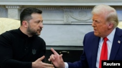 SML: Trump ayambi na Maison Blanche Zelensky mpo na masolo matali makele ma ntina