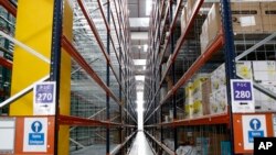 Gudang baru Amazon di kota Boves, Perancis utara (foto: ilustrasi). 