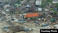 Kondisi pasca tsunami di Selat Sunda, 24 Desember 2018. (Foto courtesy: BNPB)
