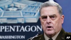 ARHIVA - General Mark Mili, načelnik združenih generalštaba američke vojske.