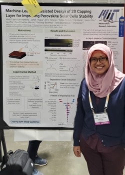 Noor Titan Putri Hartono, peneliti di Photovoltaic Research Laboratory, MIT (foto: courtesy).