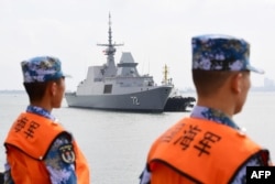 China telah mengirimkan satu kapal militer ke kota pelabuhan Hambantota, Sri Lanka, di tengah-tengah situasi politik yang berubah cepat di negara pulau itu. (Foto: AFP)