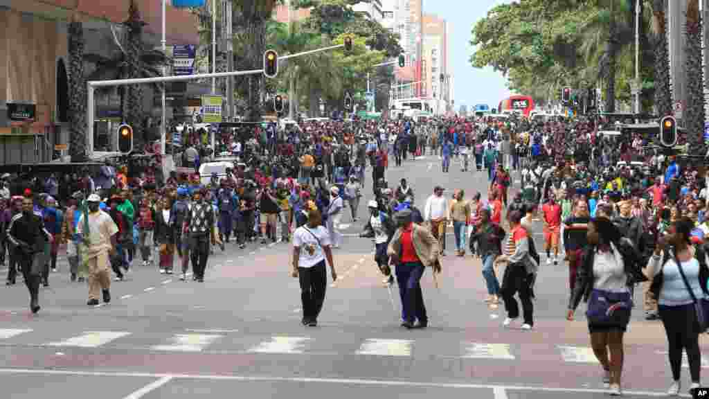 South Africa Immigrant Attacks.