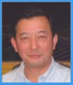 位于台北的《台湾与拉丁美洲关系》一书共同作者向骏（照片提供：向骏）