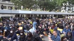 港广告界牵头罢工五日抗争 冀各界跟随向港府施压