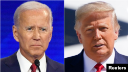 Joe Biden da Shugaban Kasar Amurka Donald Trump.