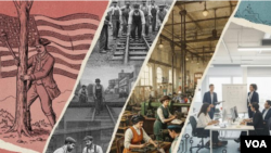 美国劳工奋斗历程。