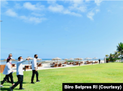 Presiden Jokowi ingin ajang KTT G20 memperlihatkan kesuksesan Indonesia dalam mengendalikan pandemi COVID-19. (Foto: Courtesy/Biro Setpres)