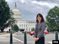 រូបឯកសារ៖ លោកស្រី សេង ជេណេត (Janet Seng) ប្រធានចលនាស្ត្រី​នៃគណបក្សសង្គ្រោះជាតិនៅសហរដ្ឋអាមេរិក។