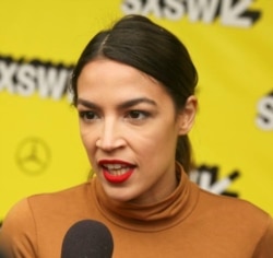 Anggota parlemen AS, Alexandria Ocasio-Cortez (foto: AP)