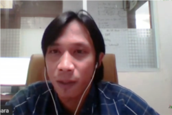 Peneliti dari Yayasan Auriga Nusantara, Dedy P Sukmara. (Foto: VOA/Nurhadi Sucahyo)