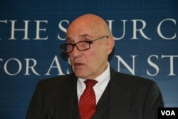 前国防部中国项目官员博斯科(美国之音钟辰芳拍摄)