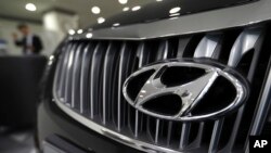 韩国最大汽车制造商现代汽车在中国有四家合营工厂(资料照片)