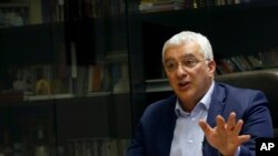 Andrija Mandić, jedan od lidera Demokratskog fronta