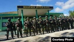 FILE - Operasi gabungan TNI-Polti mengamankan desa-desa di Nduga, Papua, pasca penembakan kelompok bersenjata awal Desember. (Foto Courtesy: Kapendam VXII Cendrawasih Papua)