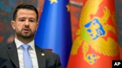 ARHIVA - Jakov Milatović, predsednik Crne Gore (Foto: AP Photo/Darko Vojinović)