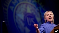 Predsednički kandidat Demokratske stranke Hilari Klinton