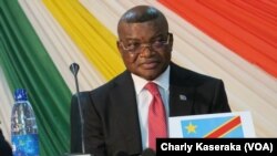 Kalev Mutond, mokambi ya kala ya ANR (agence nationale de renseignement) awa na Goma, RDC, 25 janvier 2917. (VOA/Charly Kaseraka)