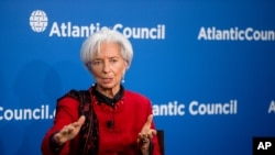 国际货币基金组织总裁拉加德（2015年4月9日）