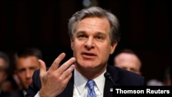 Daarektan FBI Christopher Wray 